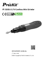 Pro's Kit PT-5205U Operator'S Manual preview