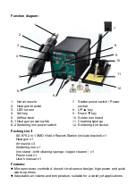 Preview for 3 page of Pro's Kit SS-979 User Manual