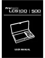 Proscale LCS100 User Manual preview