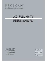 ProScan 42LC55S240V87 User Manual preview