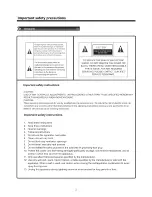 Preview for 3 page of ProScan 42LED55SA User Manual