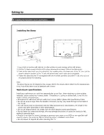 Preview for 8 page of ProScan 42LED55SA User Manual