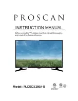 ProScan PLDED3280A-B Instruction Manual preview