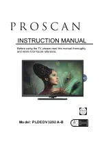 ProScan PLDEDV3292A Instruction Manual preview