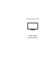 Предварительный просмотр 1 страницы ProScan PLED 2243B User Manual