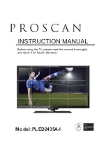 ProScan PLED2435A-I Instruction Manual preview