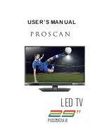 ProScan PLED2963A User Manual preview