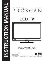 ProScan PLEDV1947-UK Instruction Manual preview