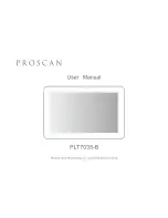 Preview for 1 page of ProScan PLT7035-B User Manual