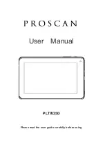 Предварительный просмотр 1 страницы ProScan PLT7035D User Manual