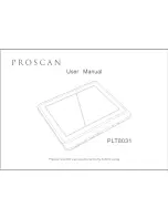 Preview for 1 page of ProScan PLT8031 User Manual