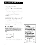 Preview for 22 page of ProScan Plus Silver PSVR85 User Manual