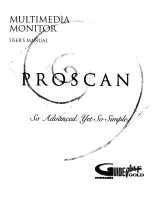 ProScan PS27180 User Manual preview