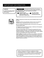 Preview for 2 page of ProScan PS50670 User Manual