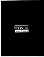 ProScan PS80690 User Manual preview