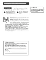 Preview for 2 page of ProScan PSVR70 User Manual