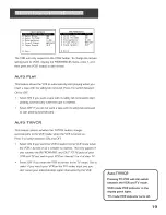 Preview for 21 page of ProScan PSVR70 User Manual