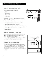 Preview for 6 page of ProScan PSVR71 User Manual