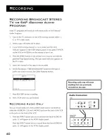 Предварительный просмотр 42 страницы ProScan PSVR73 User Manual