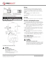 Предварительный просмотр 3 страницы ProSelect PSW12414 Installation Instructions Manual