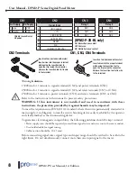 Предварительный просмотр 8 страницы Prosense DPM2-P Series User Manual