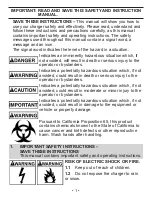 Предварительный просмотр 2 страницы Proseries PSC-15A-OB Owner'S Manual