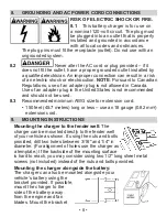 Предварительный просмотр 9 страницы Proseries PSC-15A-OB Owner'S Manual