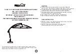 Предварительный просмотр 1 страницы Proshade 1031593 Assembly Instructions Manual