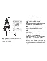 Preview for 2 page of Proshade 1500165 Assembly Instructions