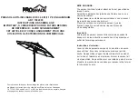 Предварительный просмотр 5 страницы Proshade 1902293 Assembly Instructions Manual