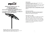 Предварительный просмотр 9 страницы Proshade 1902293 Assembly Instructions Manual