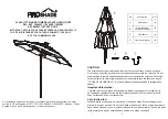 Proshade 1902432 Assembly Instructions Manual предпросмотр