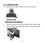 Предварительный просмотр 4 страницы ProsKit FB-1688 User Manual