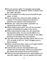 Предварительный просмотр 4 страницы ProsKit MT-1233C User Manual