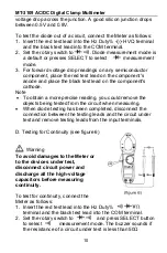 Preview for 11 page of ProsKit MT-3109 User Manual