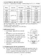 Предварительный просмотр 3 страницы ProsKit MT-5110 User Manual