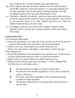 Предварительный просмотр 5 страницы ProsKit MT-5110 User Manual