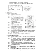 Предварительный просмотр 6 страницы ProsKit MT-5211 User Manual