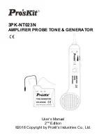 Pro'sKit 3PK-NT023N User Manual preview