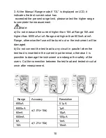 Preview for 11 page of Pro'sKit MT-1820 User Manual