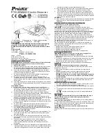 Pro'sKit PT-5203I Instruction Manual preview