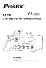 Pro'sKit SS-989 User Manual preview