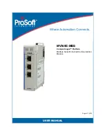 Предварительный просмотр 1 страницы ProSoft Technology CompactLogix MVI69E-MBS User Manual