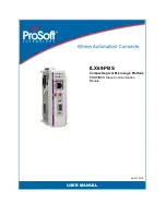 Предварительный просмотр 1 страницы ProSoft Technology ILX69-PBS User Manual