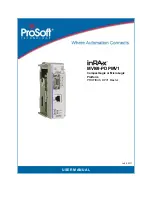 ProSoft Technology inRax MVI69-PDPMV1 User Manual предпросмотр