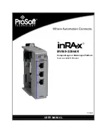 ProSoft Technology inRAX MVI69-S3964R User Manual предпросмотр