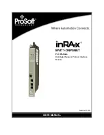 ProSoft Technology InRax MVI71-DNPSNET User Manual предпросмотр