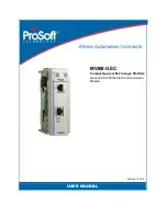 Предварительный просмотр 1 страницы ProSoft Technology MVI69-GEC User Manual