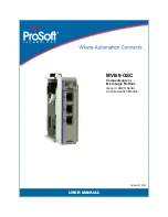 ProSoft Technology MVI69-GSC CompactLogix User Manual предпросмотр