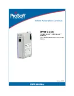 ProSoft Technology MVI69E-GEC User Manual предпросмотр